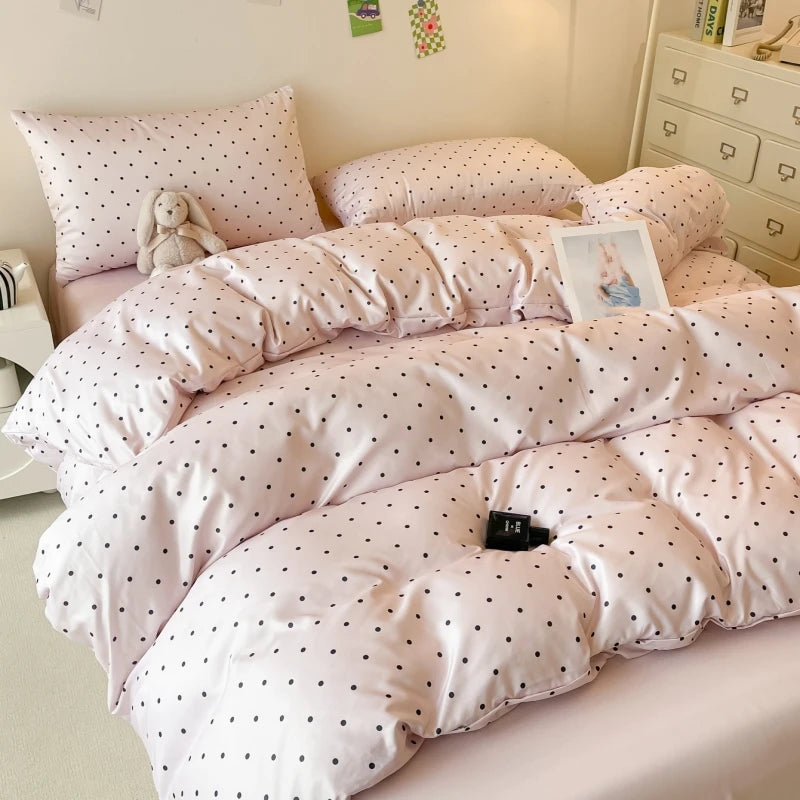 Parure Housse de Couette en Satin