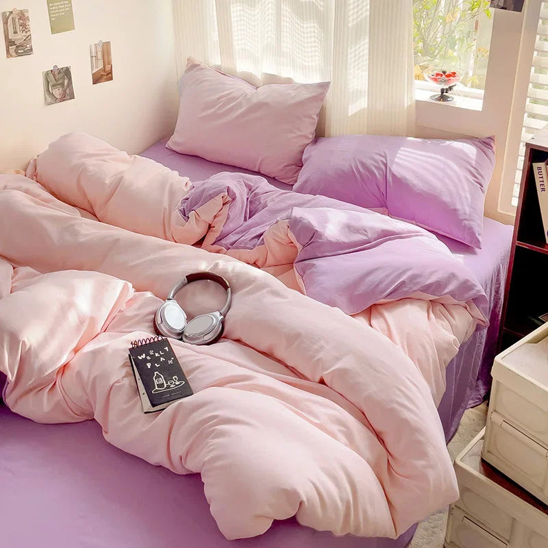 Parure de lit en Coton
