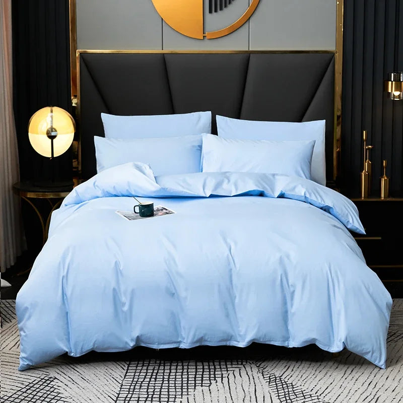 Parure Housse de Couette en Coton