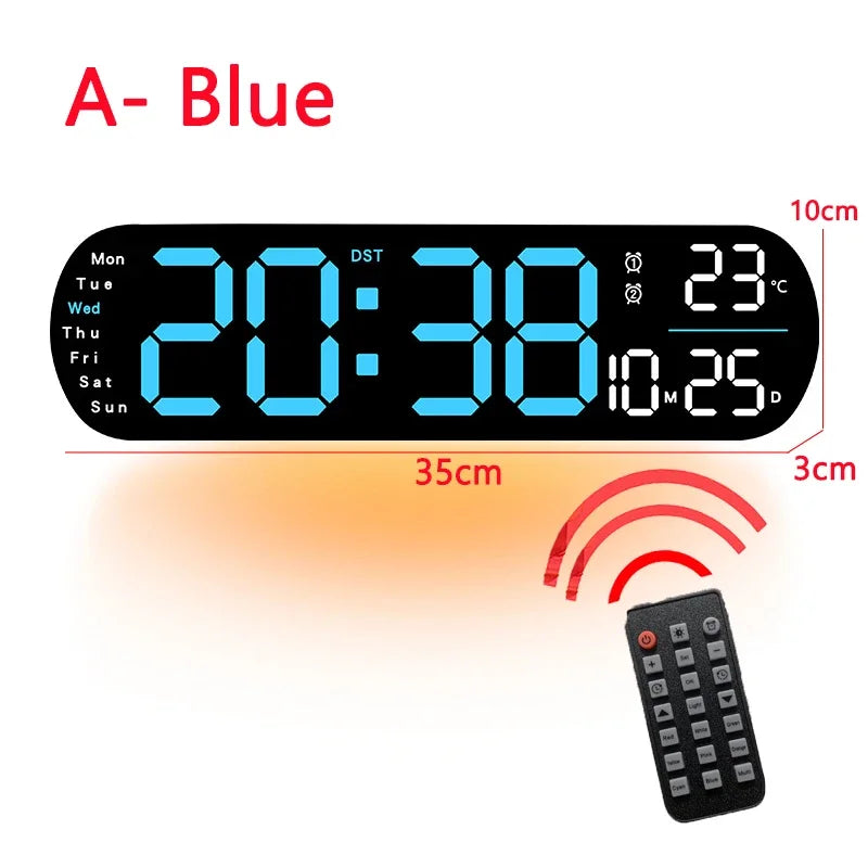 Horloge Murale numérique Led