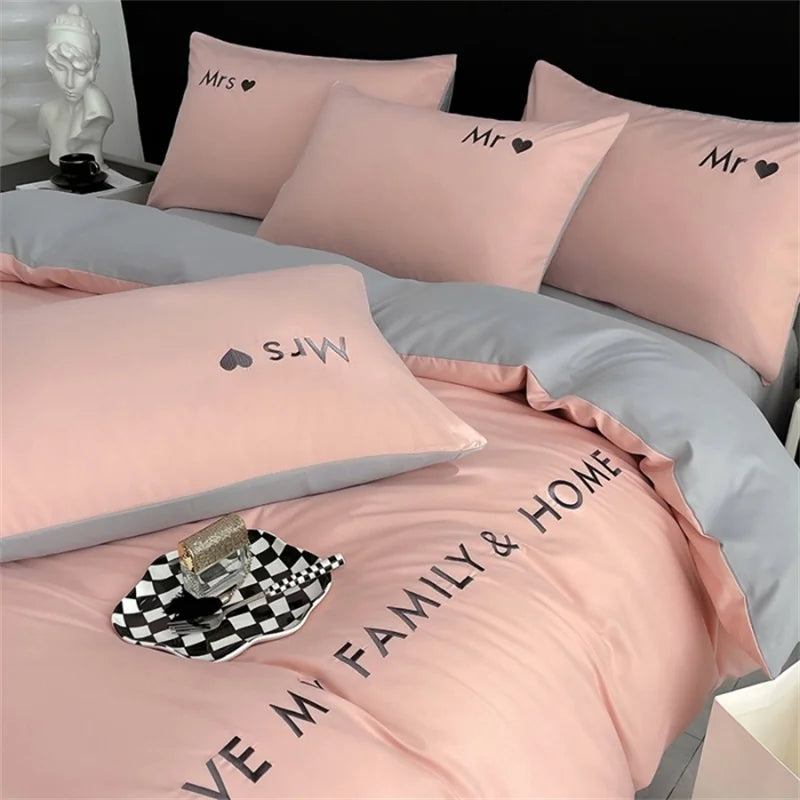 Parure Housse de Couette Style Nordique
