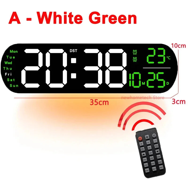 Horloge Murale numérique Led