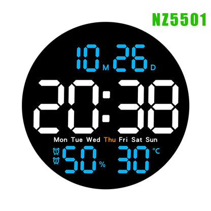 Horloge Murale Rond LED
