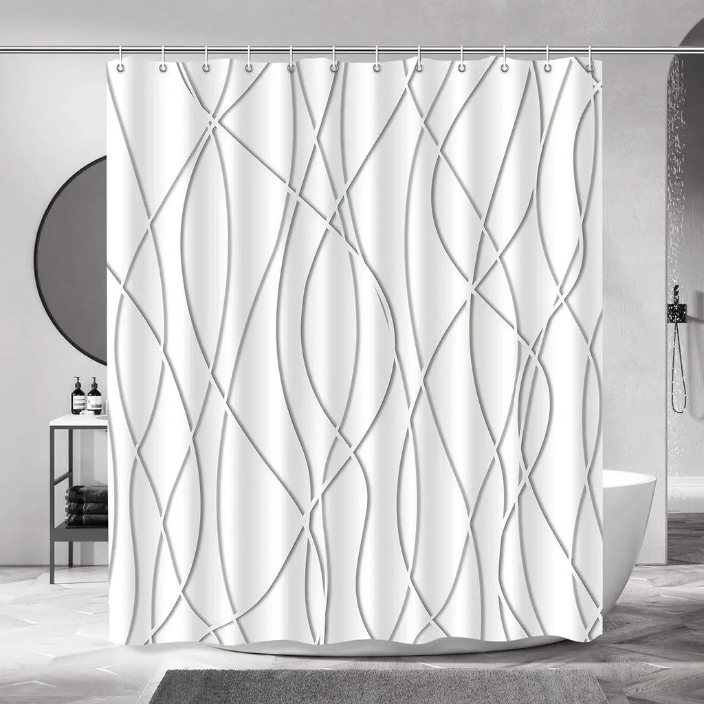 Rideau de Douche en Tissu