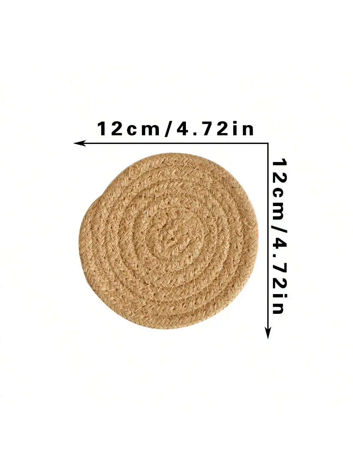 Panier Mural Rond en Jonc de Mer