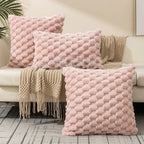 Housse de coussin flocon de neige en velours