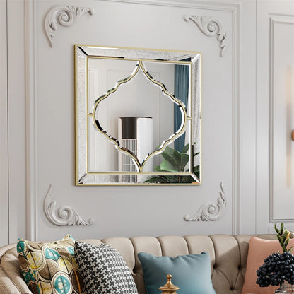 Miroir Décoratif Carré