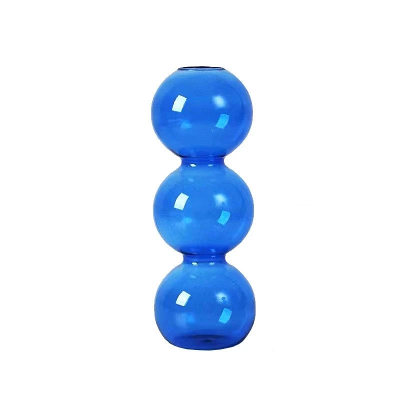 Vase en Verre à Bulles