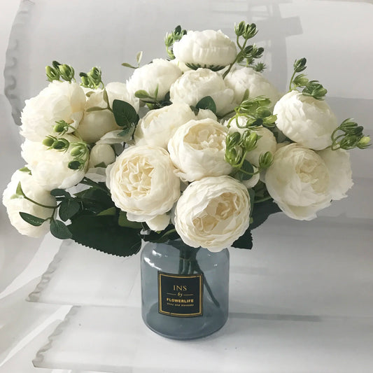 Fleur Artificielle Bouquet Pivoine