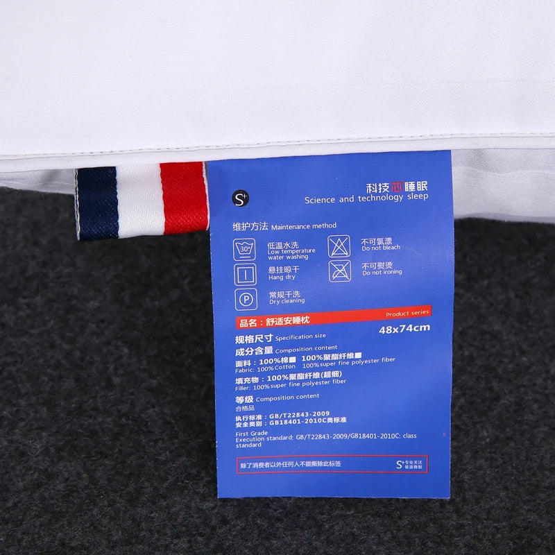 Coussin en Coton Blanc