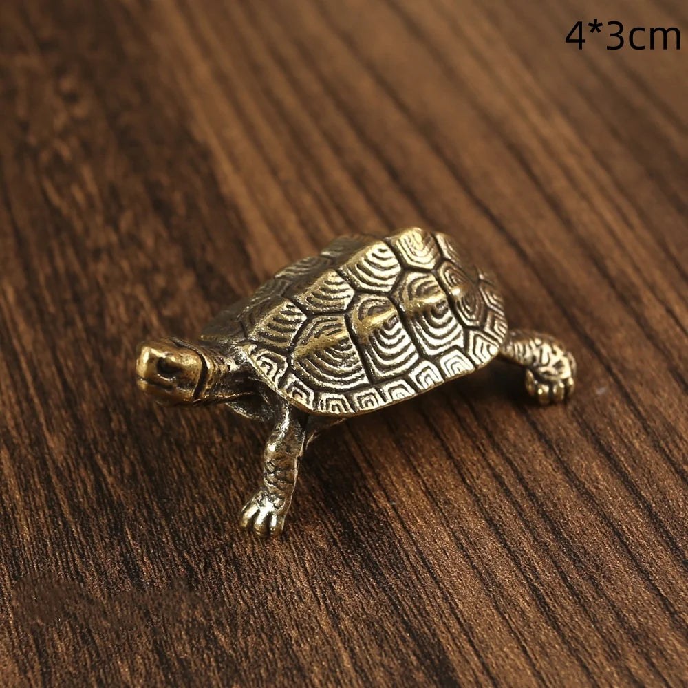 Figurine de Tortue Cuivre