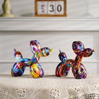 Figurine de Chien ballon  Graffiti