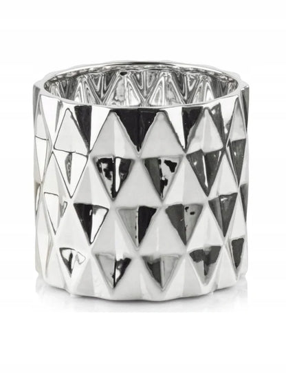 Pot de Fleur Argenté