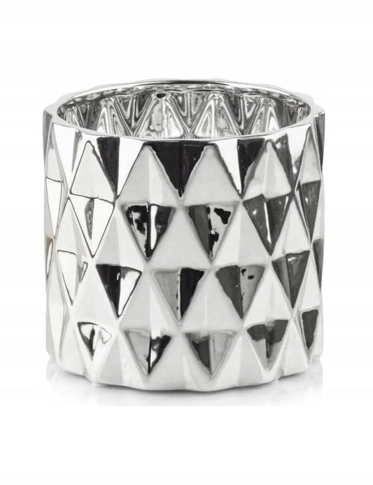 Pot de Fleur Argenté