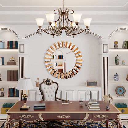 Miroir Décoratif  Rond Vénitien