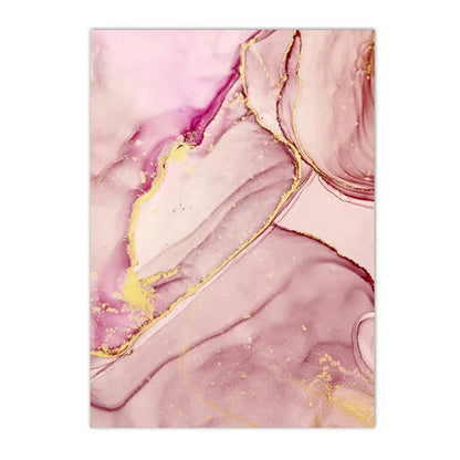 Tableau Moderne Abstraite Rose