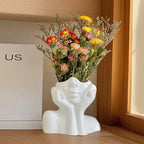 Vase Design Nordique Fille Pensante