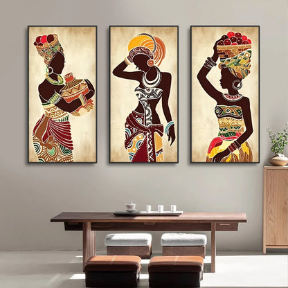 Tableau Moderne Art Africain