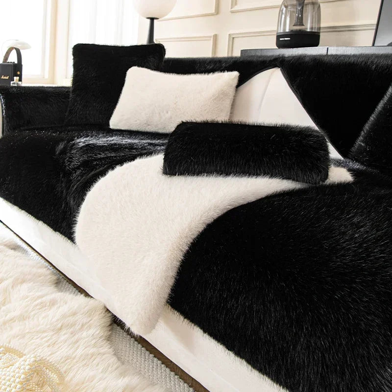 Housse  de Canapé en Peluche Lapin