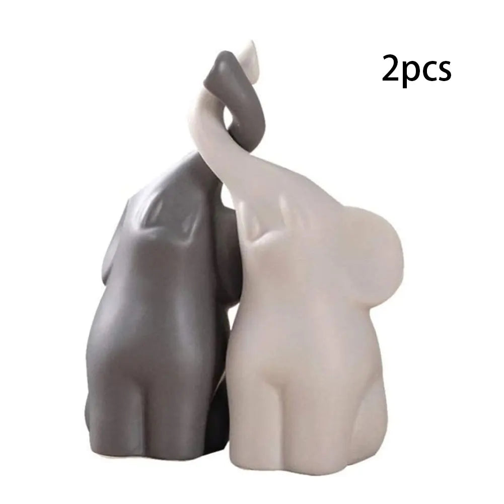 Figurine Eléphant en Céramique