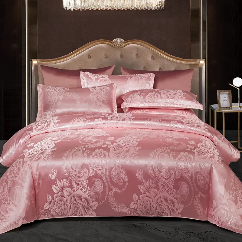 Parure Housse de Couette en Satin