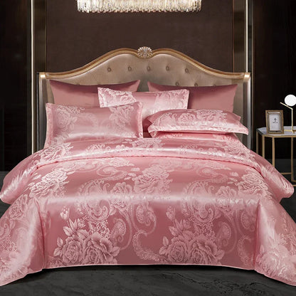 Parure Housse de Couette en Satin