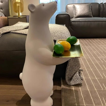 Grande Sculpture d'Ours