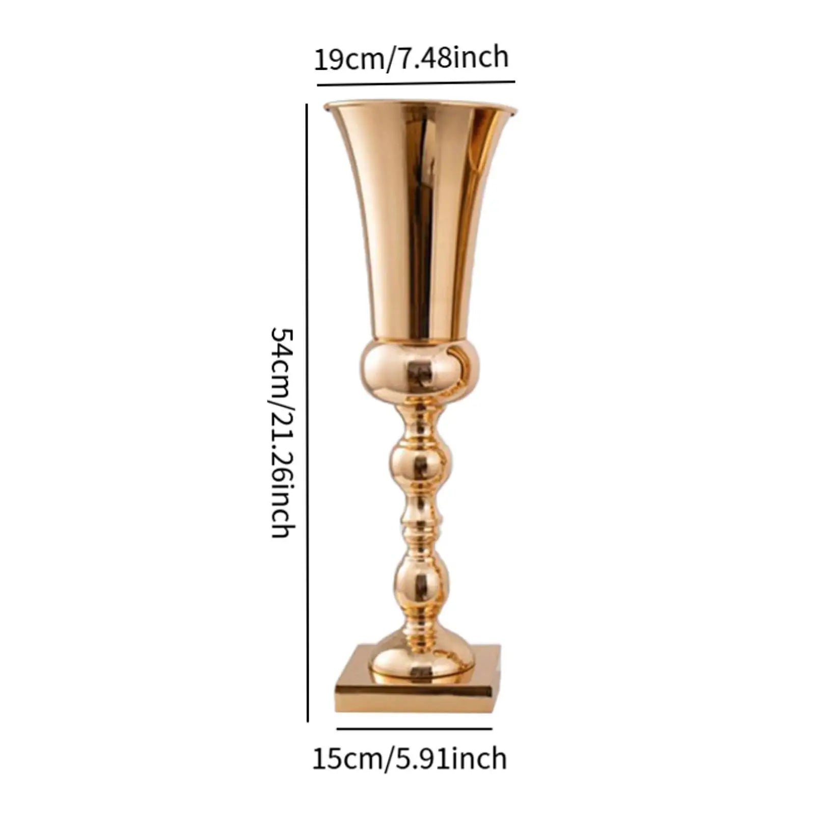 Vase en Métal Elégant