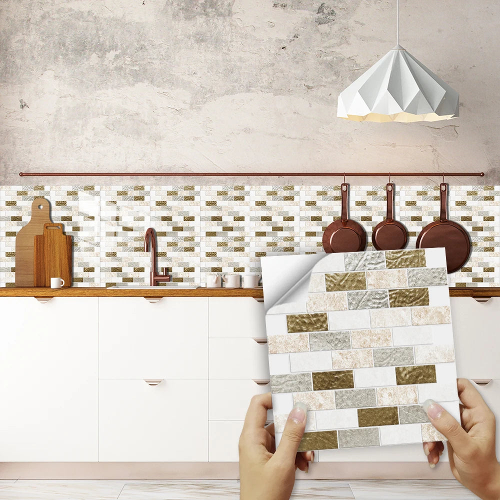 Revêtement Autocollant Mural Décoratif Mosaïque