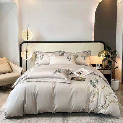 Parure de lit Brodée