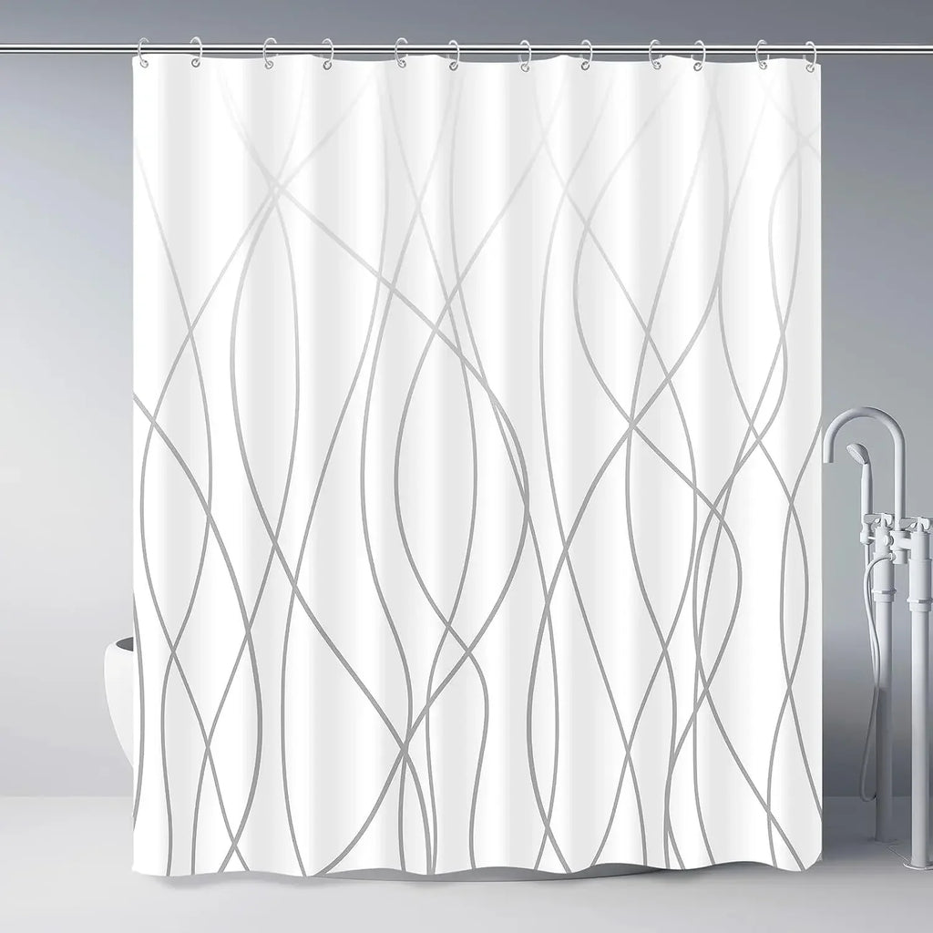 Rideau de Douche en Tissu