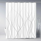 Rideau de Douche en Tissu