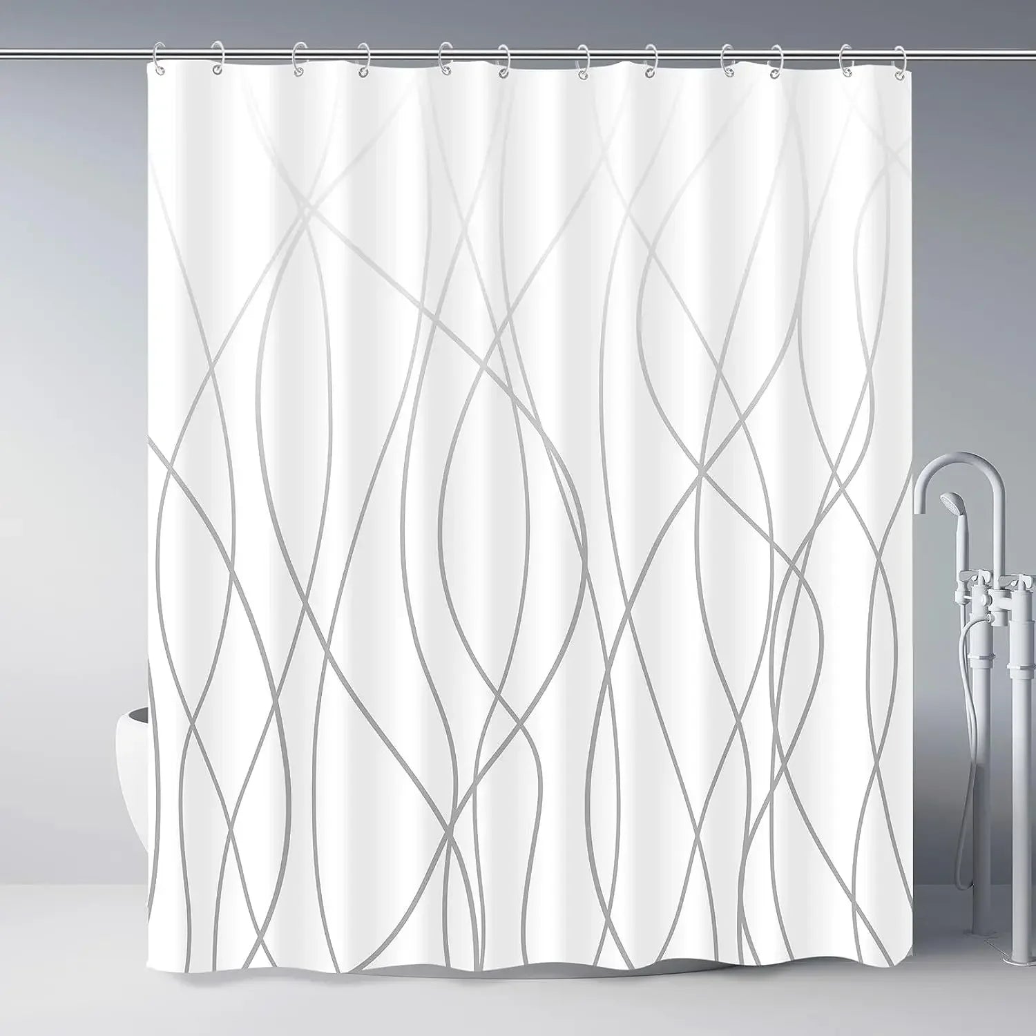 Rideau de Douche en Tissu