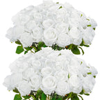 Fleur Artificielle Rose en Velours