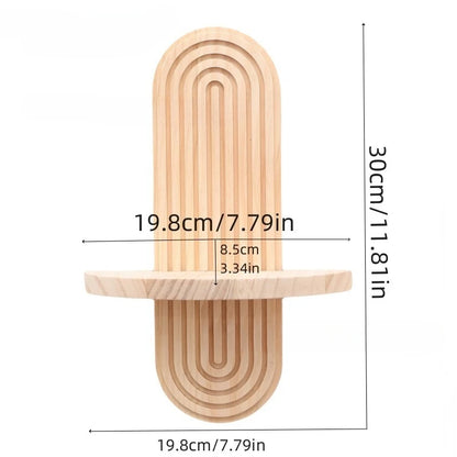 Étagères Murales en Bois