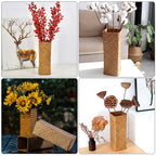 Grand Vase en Osier