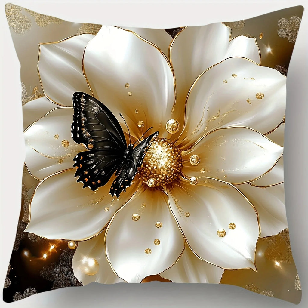 Housse de Coussin Motif Plage