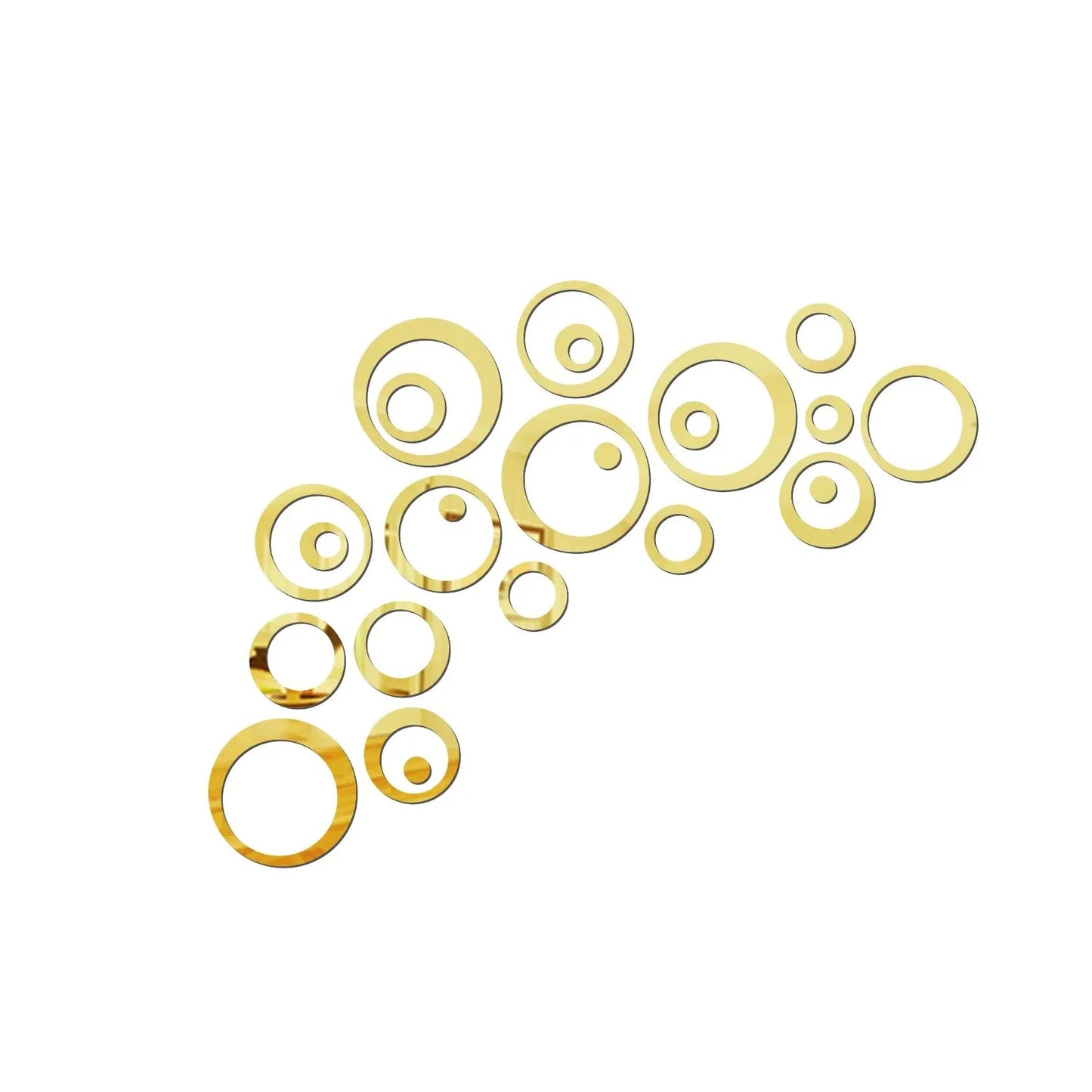 Miroir Décoratif Autocollant Rond