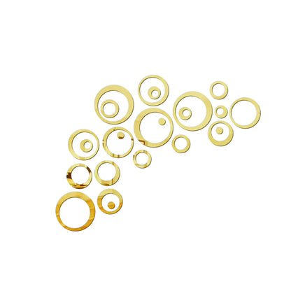 Miroir Décoratif Autocollant Rond