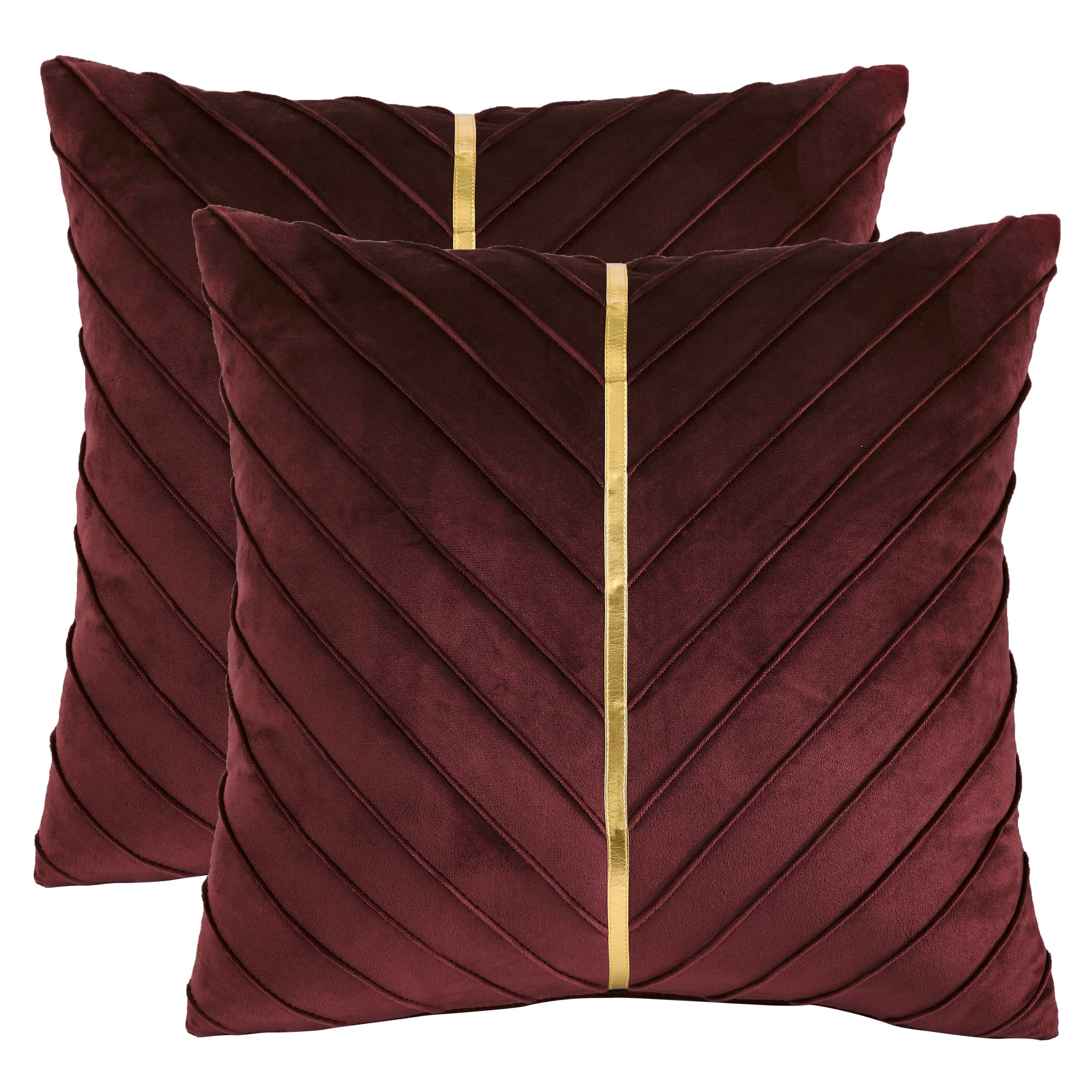 Housse de coussin flocon de neige en velours