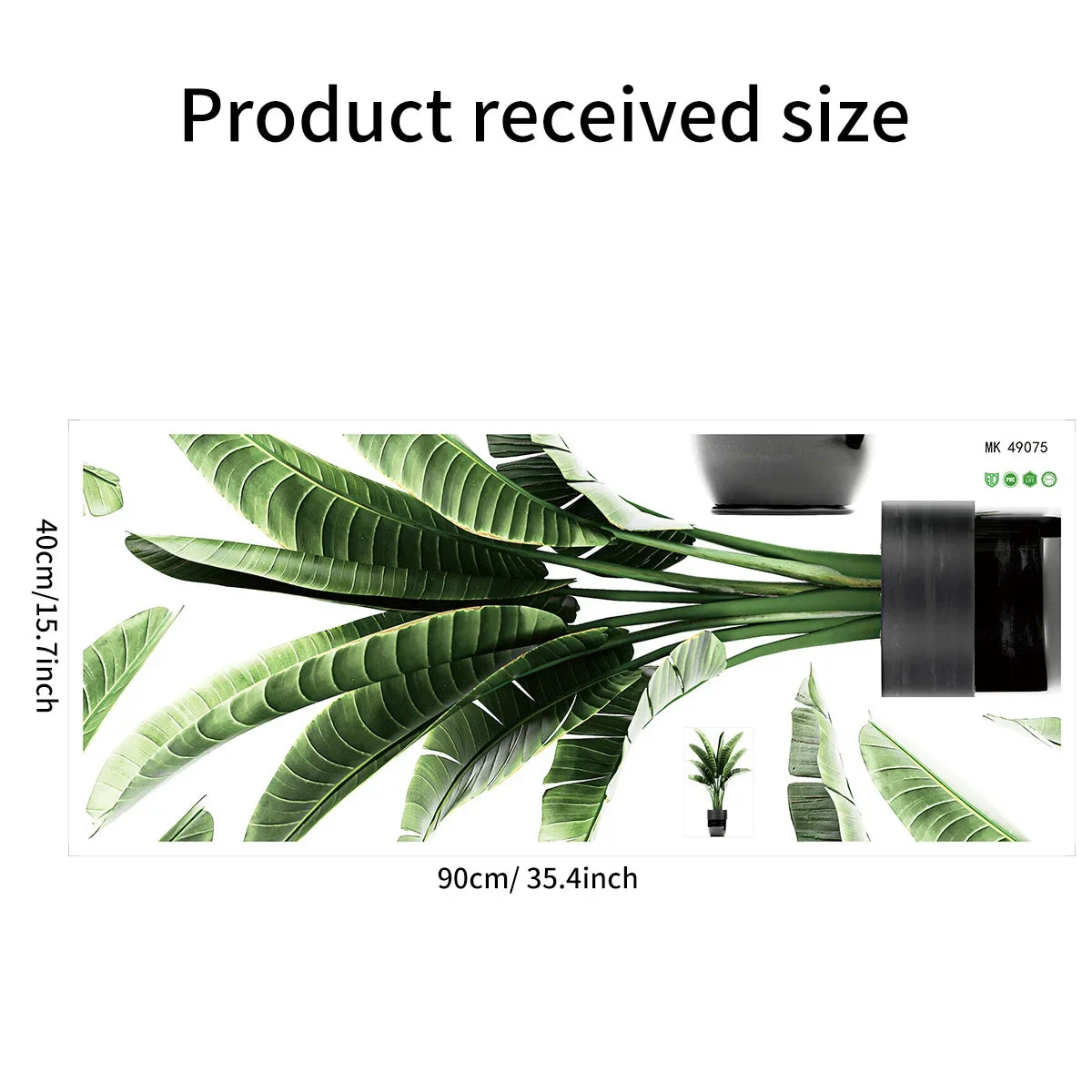 Autocollant Mural Plante
