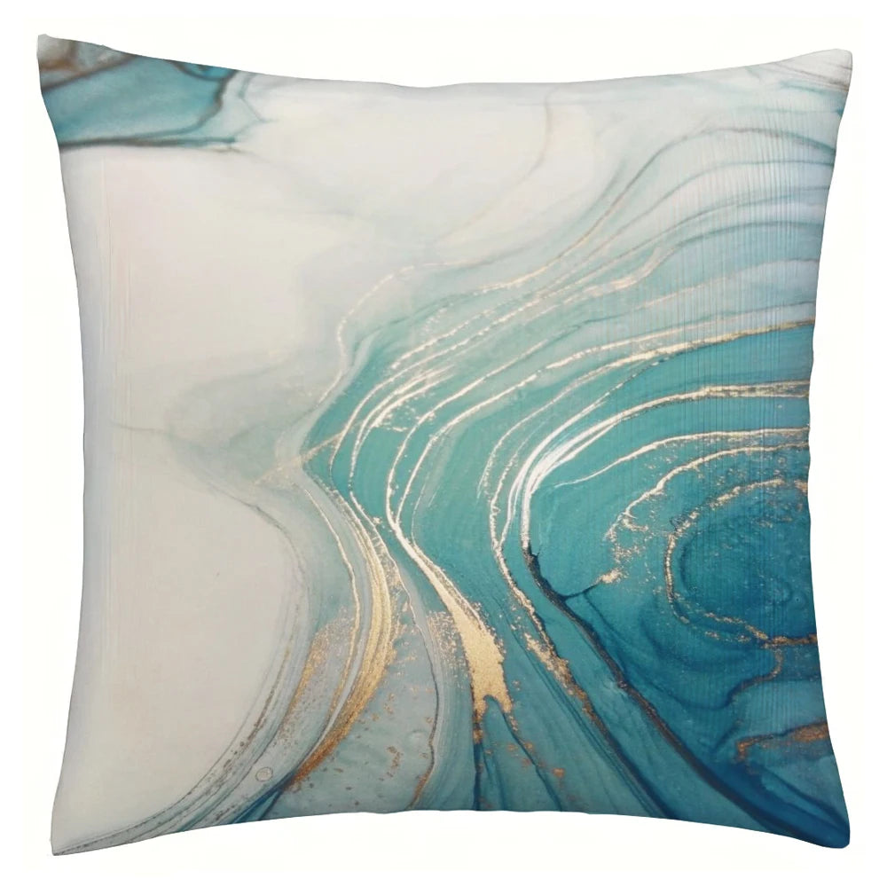 Housse de Coussin Marbre abstrait