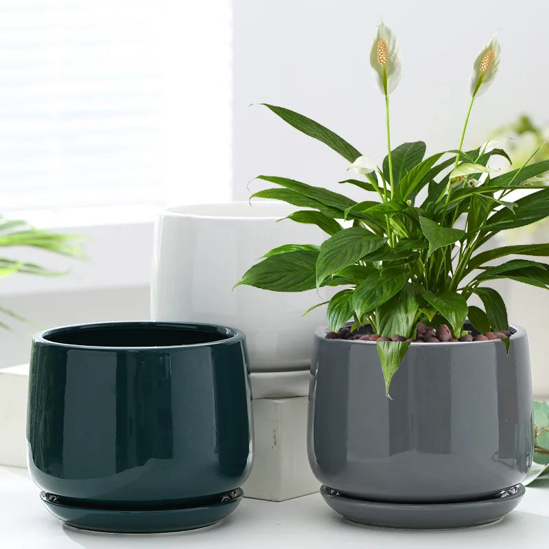 Pot de Fleurs en Céramique