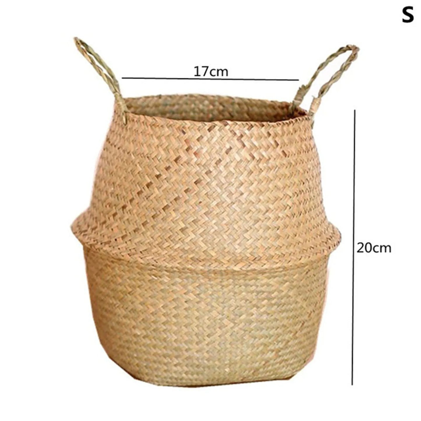 Pot Panier en Osier Cache Pot