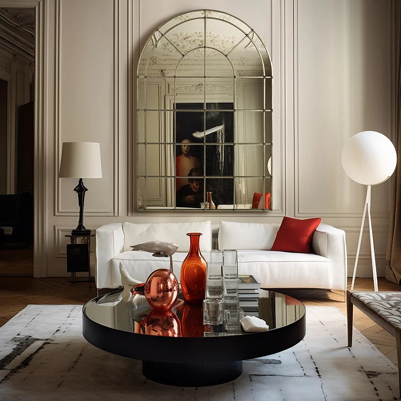 Miroir Décoratif Doré