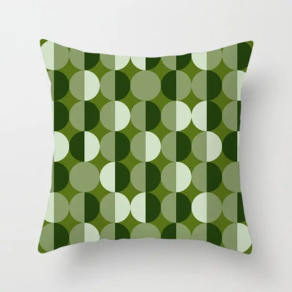 Housse de Coussin Vert