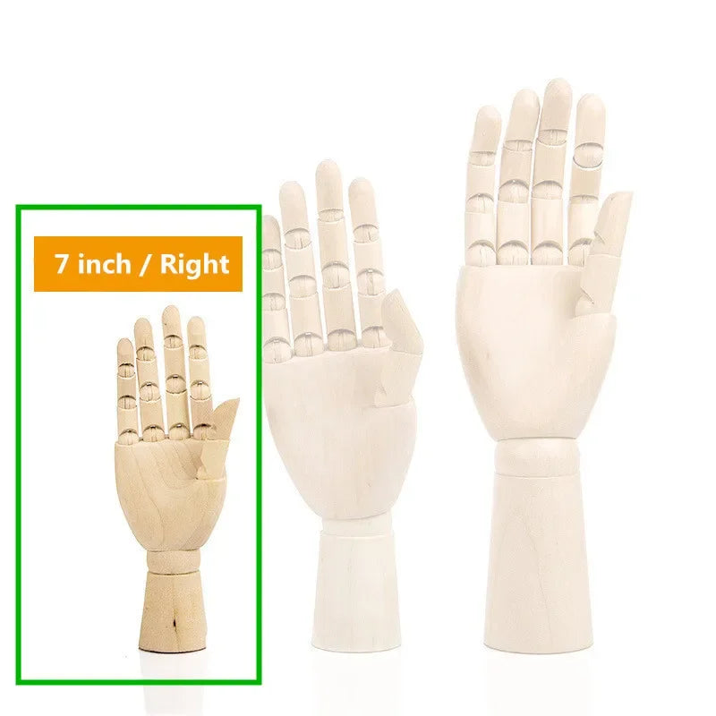 Figurine en Bois Articulé