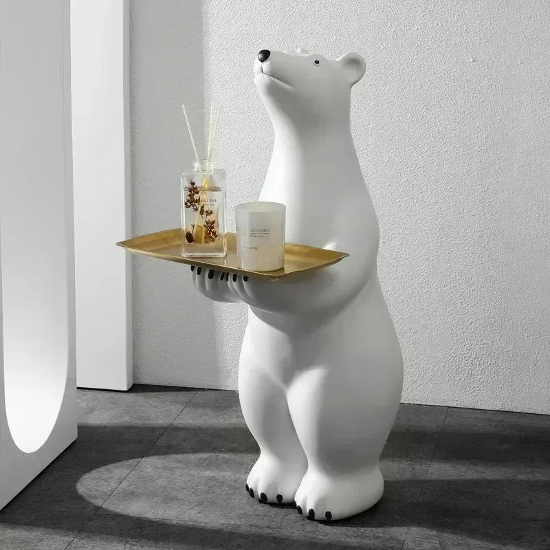 Grande Sculpture d'Ours