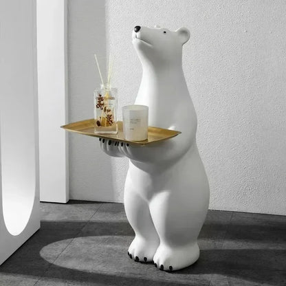 Grande Sculpture d'Ours