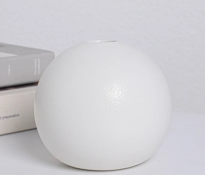 Vase en Céramique Rond